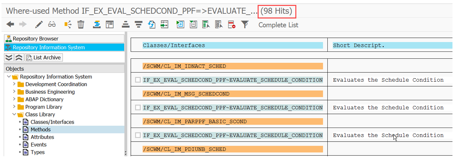 SAP EWM PPF condition records_05